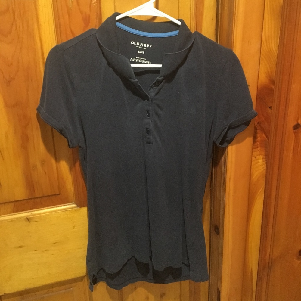 Navy Polo Shirt for women